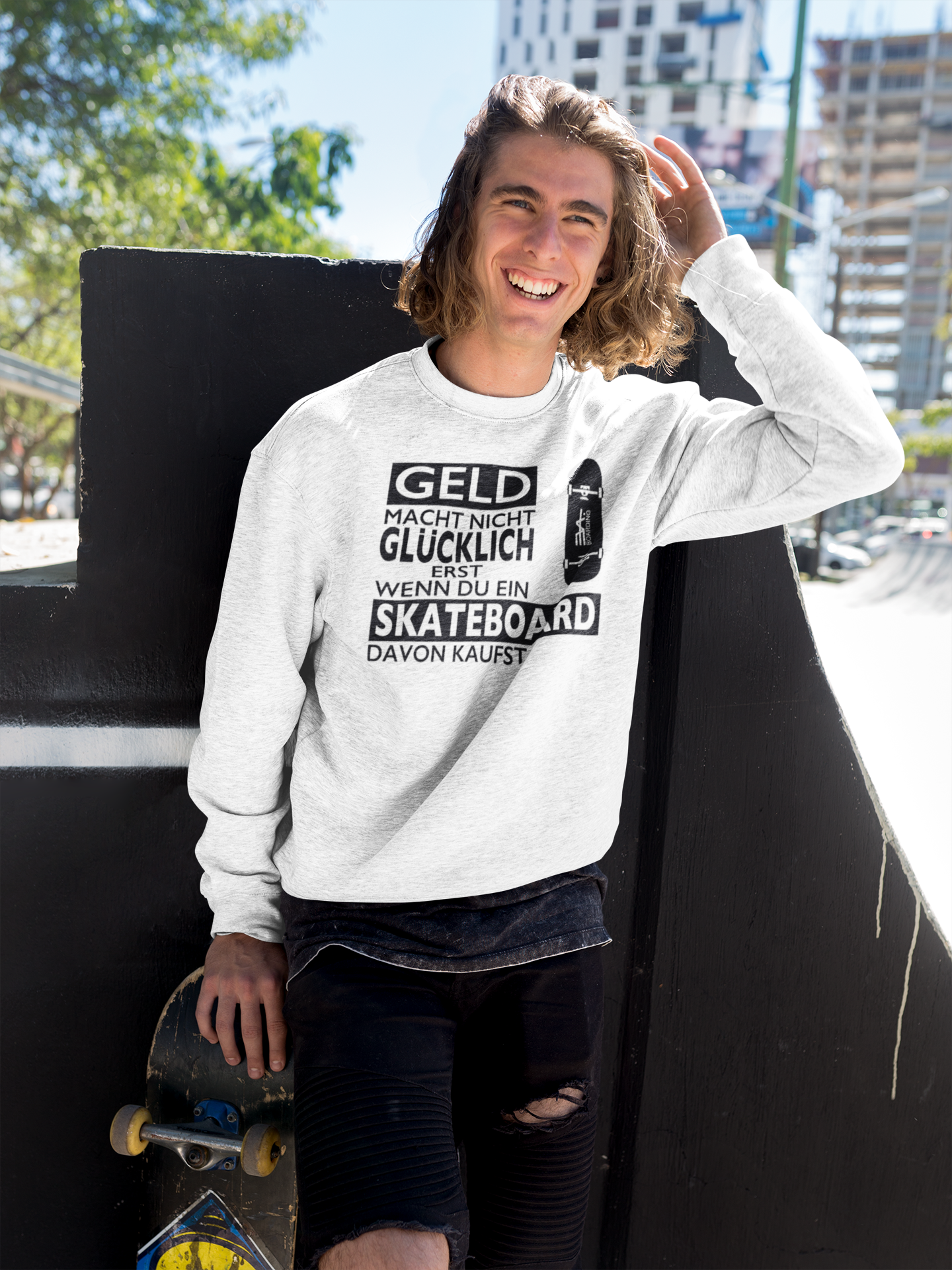 Glück hat Räder Eco Sweatshirt_nicht