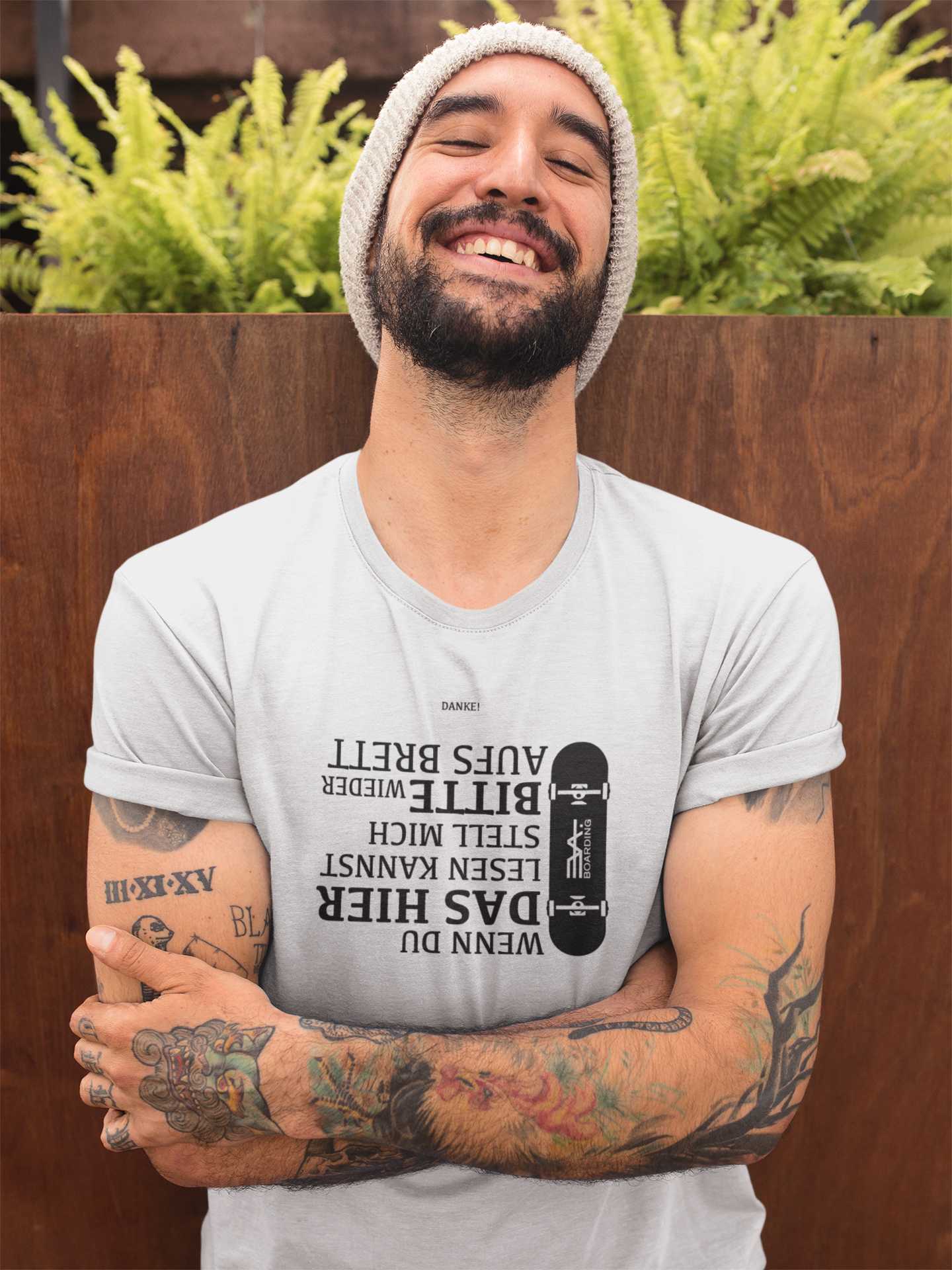 Aufstellen bitte Eco T-shirt