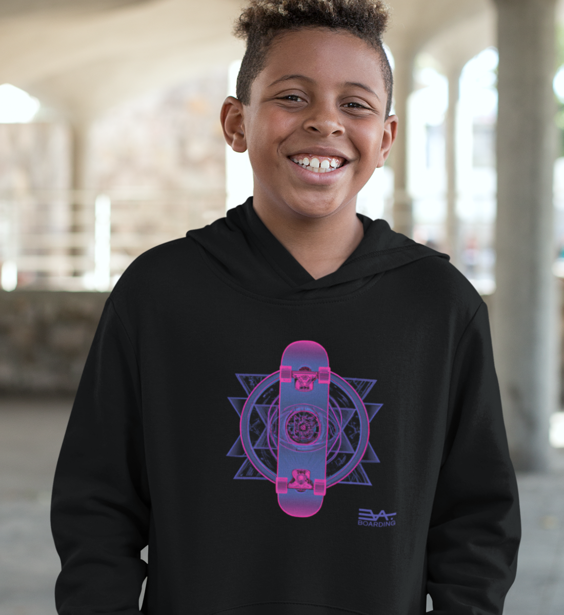 Pink Space Eco Hoodie