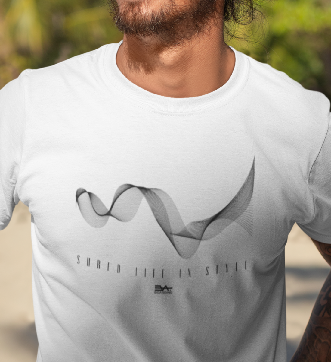 Wellenlinien Eco T-shirt