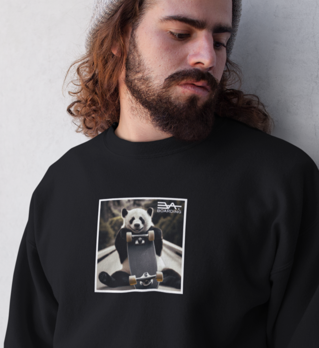 Skate Panda Eco Sweatshirt