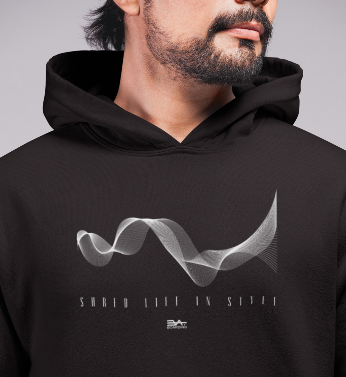 Wellenlinien Eco Hoodie