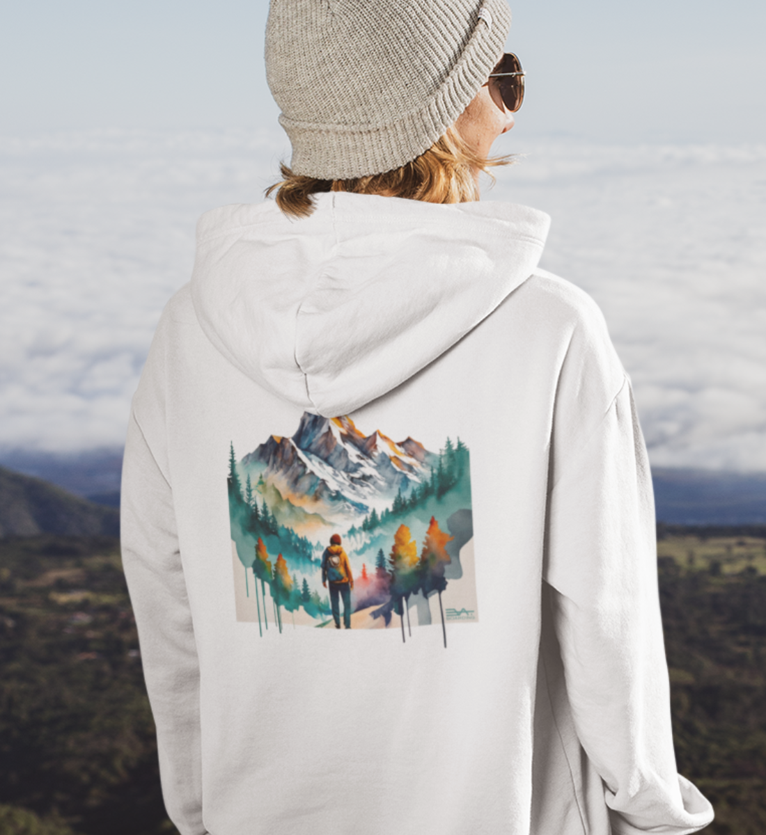 Überwältigt Eco Hoodie