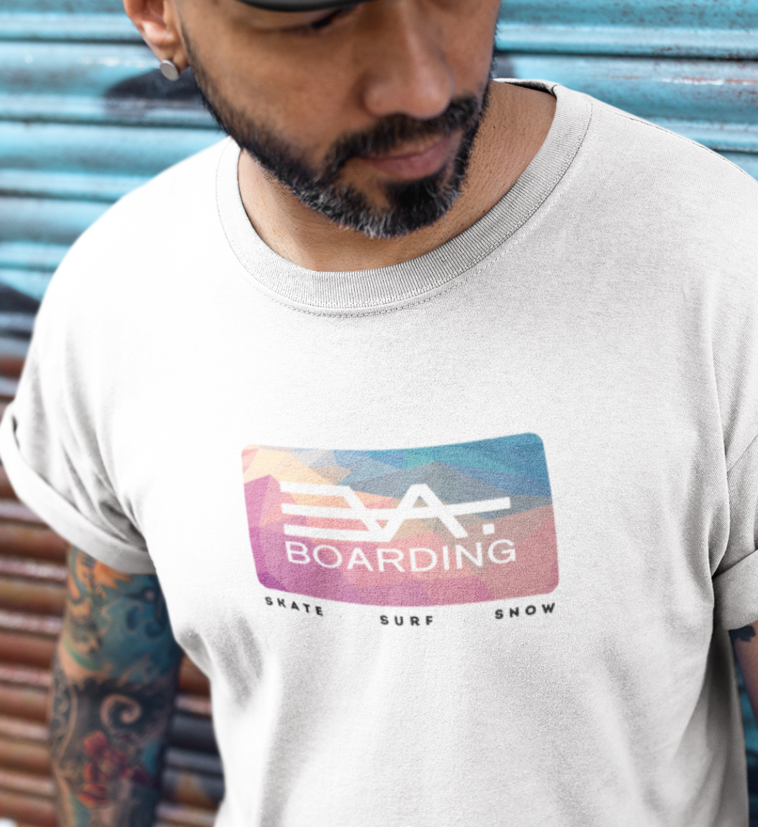 SKATE SURF SNOW  Eco T-shirt