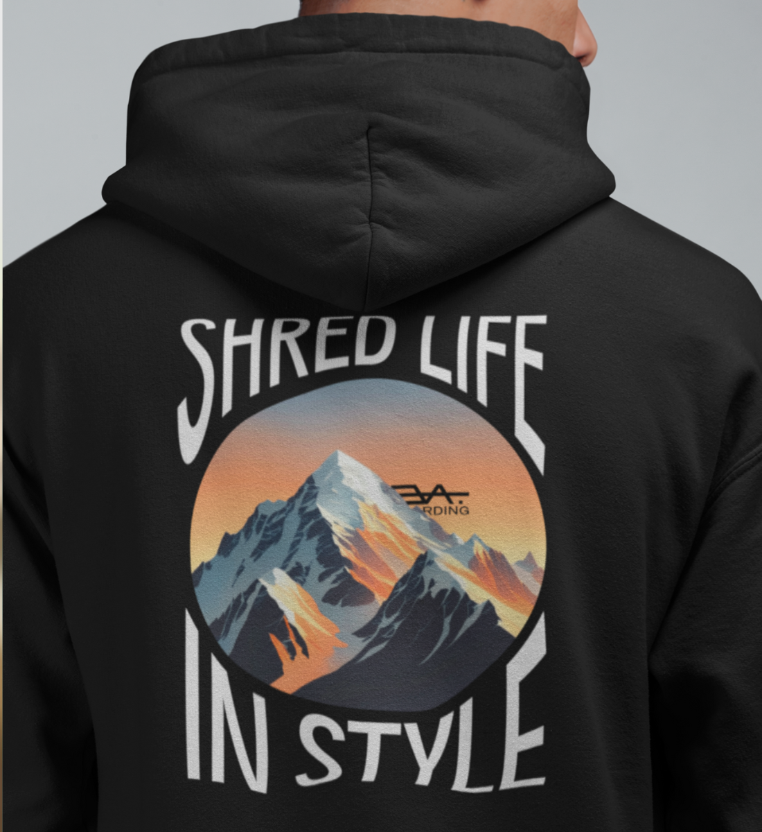 Shred mountain Eco Hoodie