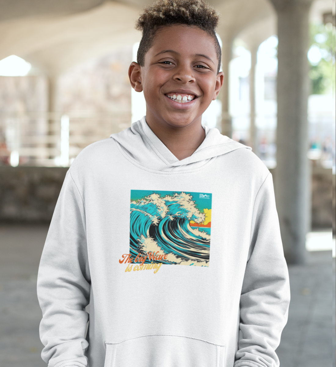 The big wave Eco Hoodie