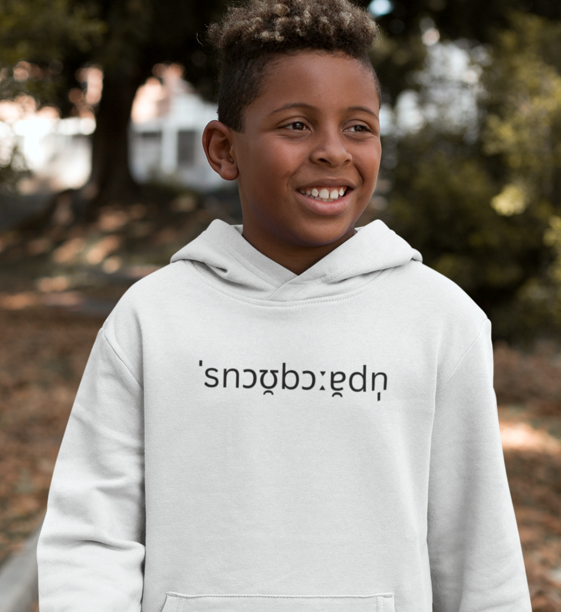 Lautschrift Eco Hoodie