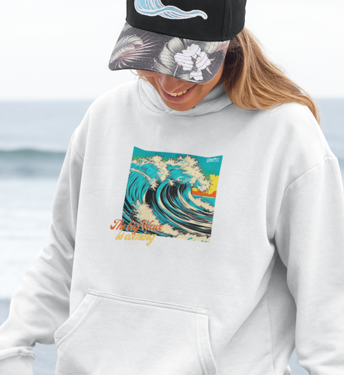 The big wave Eco Hoodie