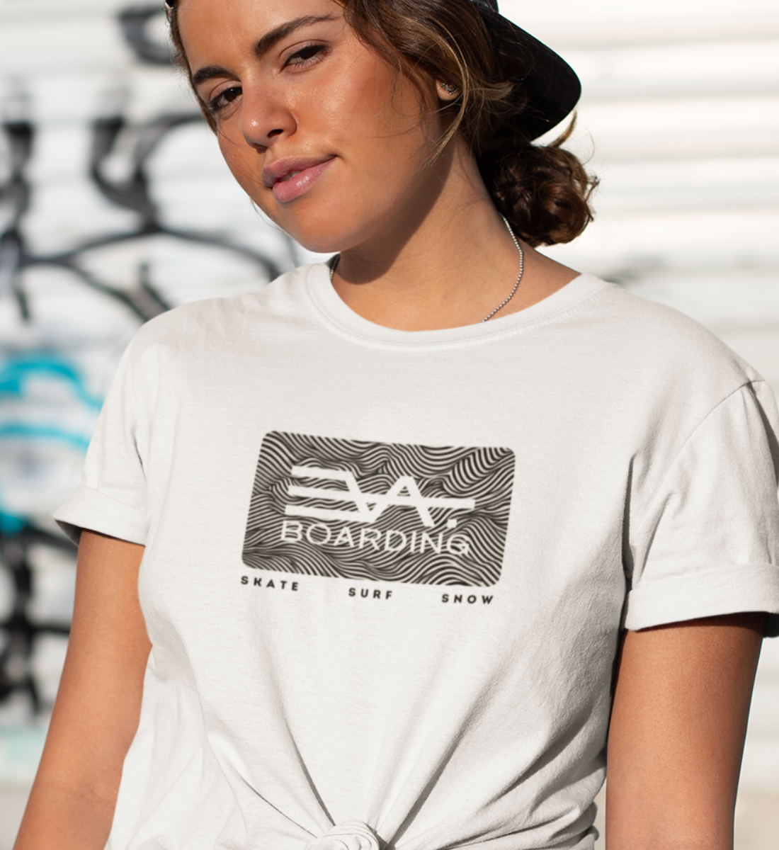 SURF SKATE SNOW Eco T-shirt