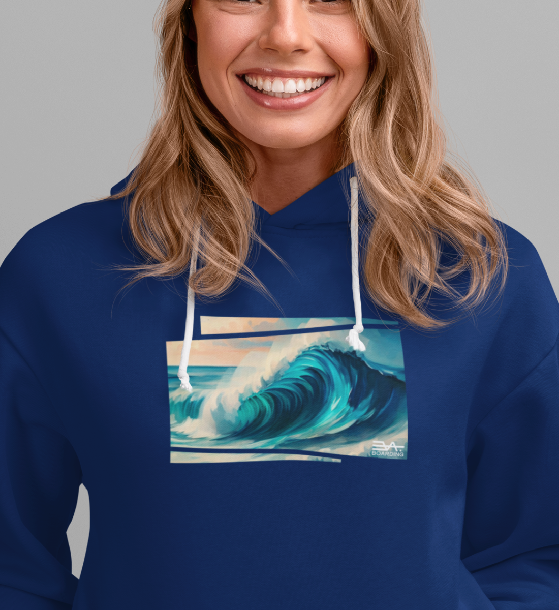 Blaue Welle Eco Hoodie