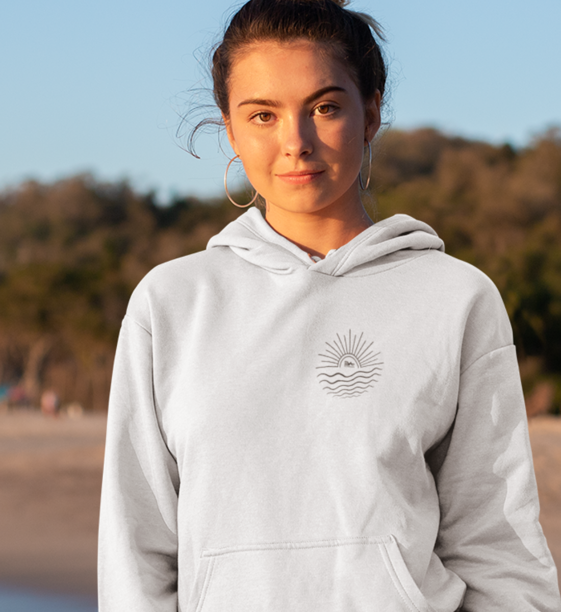 Sonnenwellen Eco Hoodie