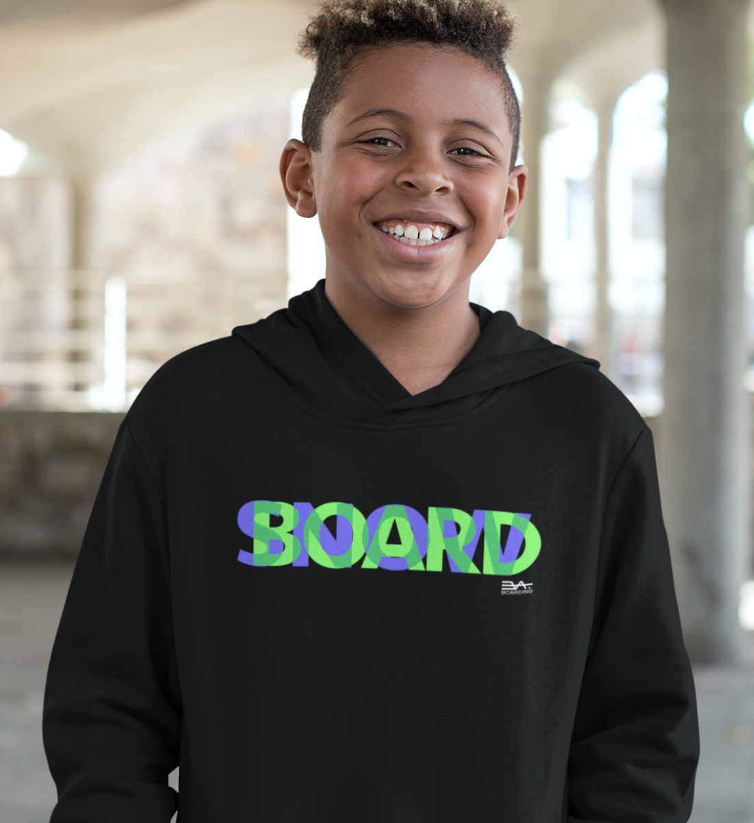 SNOW BOARD Eco Hoodie