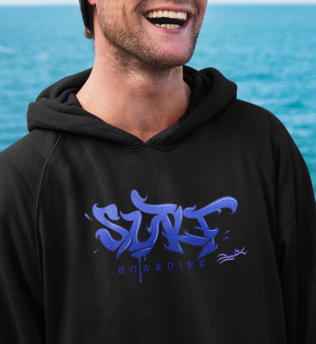 Surf Graffiti Eco Hoodie