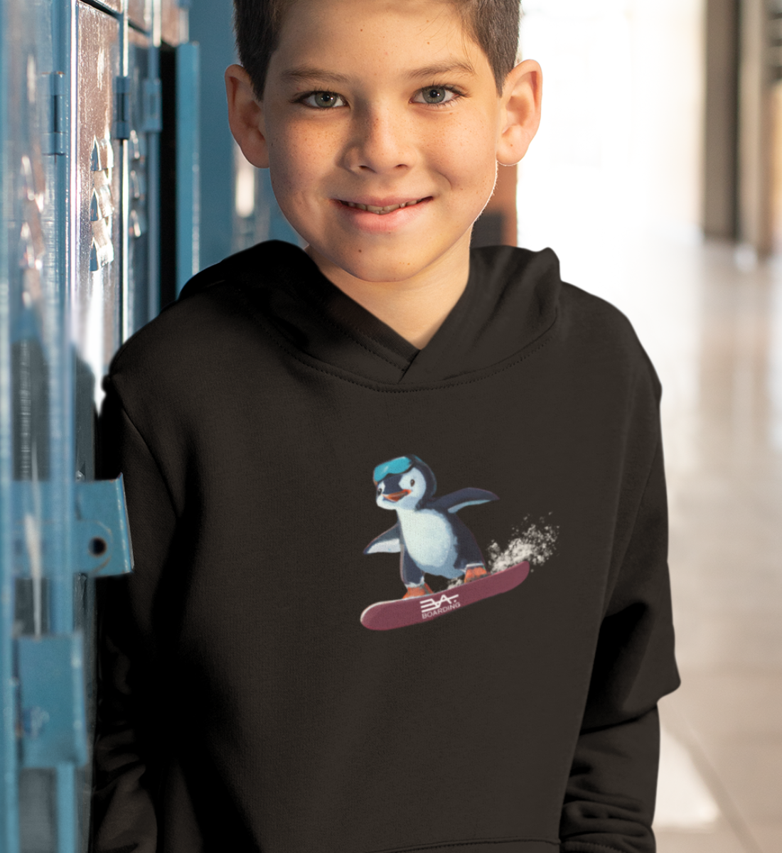 Snowboard Pingu Eco Hoodie