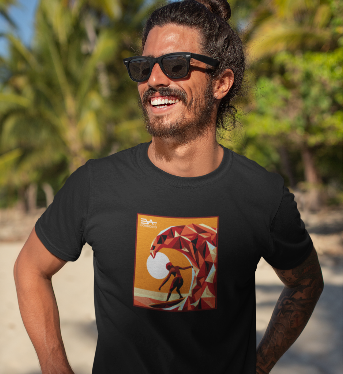 Sunset wave Eco T-shirt