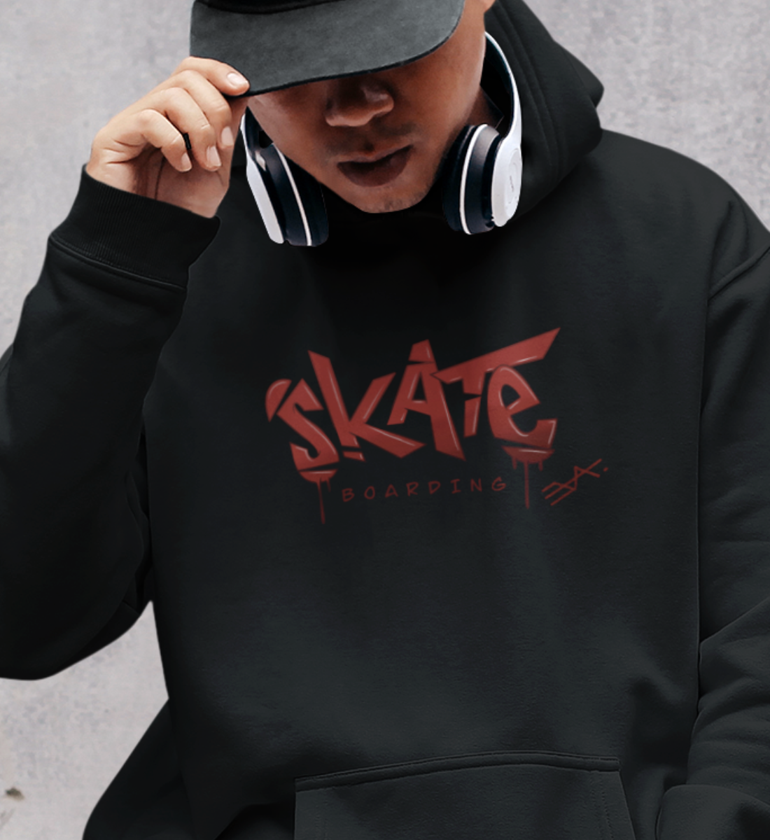 Skate Graffiti Eco Hoodie