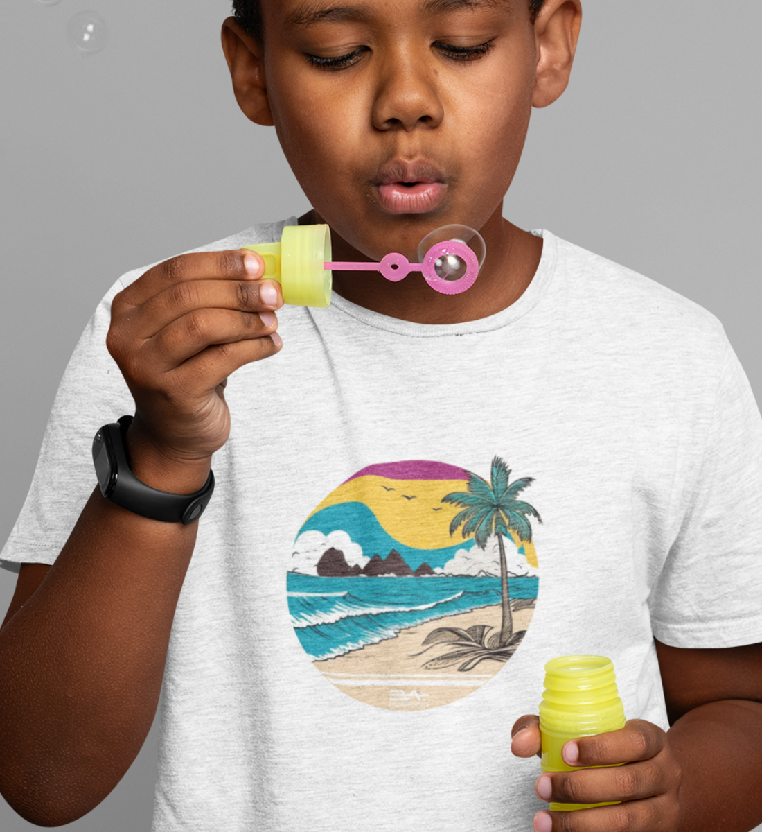 At the beach Eco T-shirt