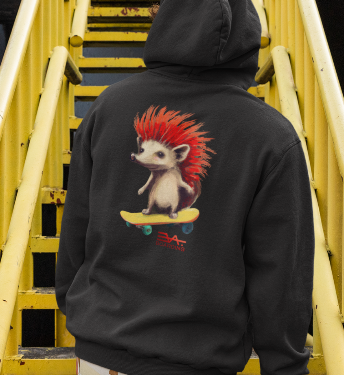 Punky Igel Eco Hoodie