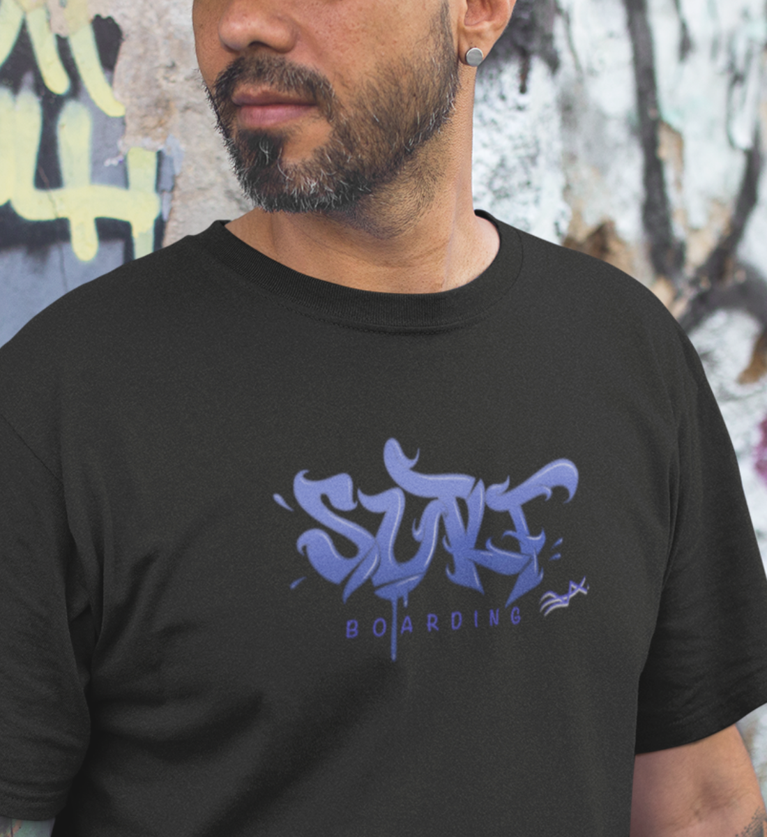 Surf Graffiti Eco T-shirt