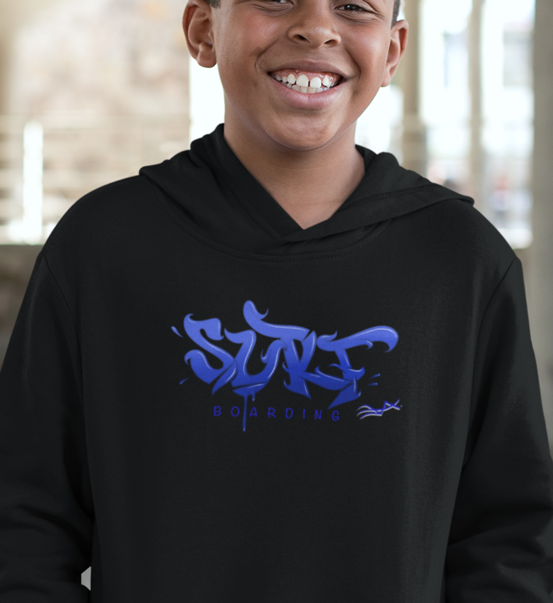 Surf Graffiti Eco Hoodie