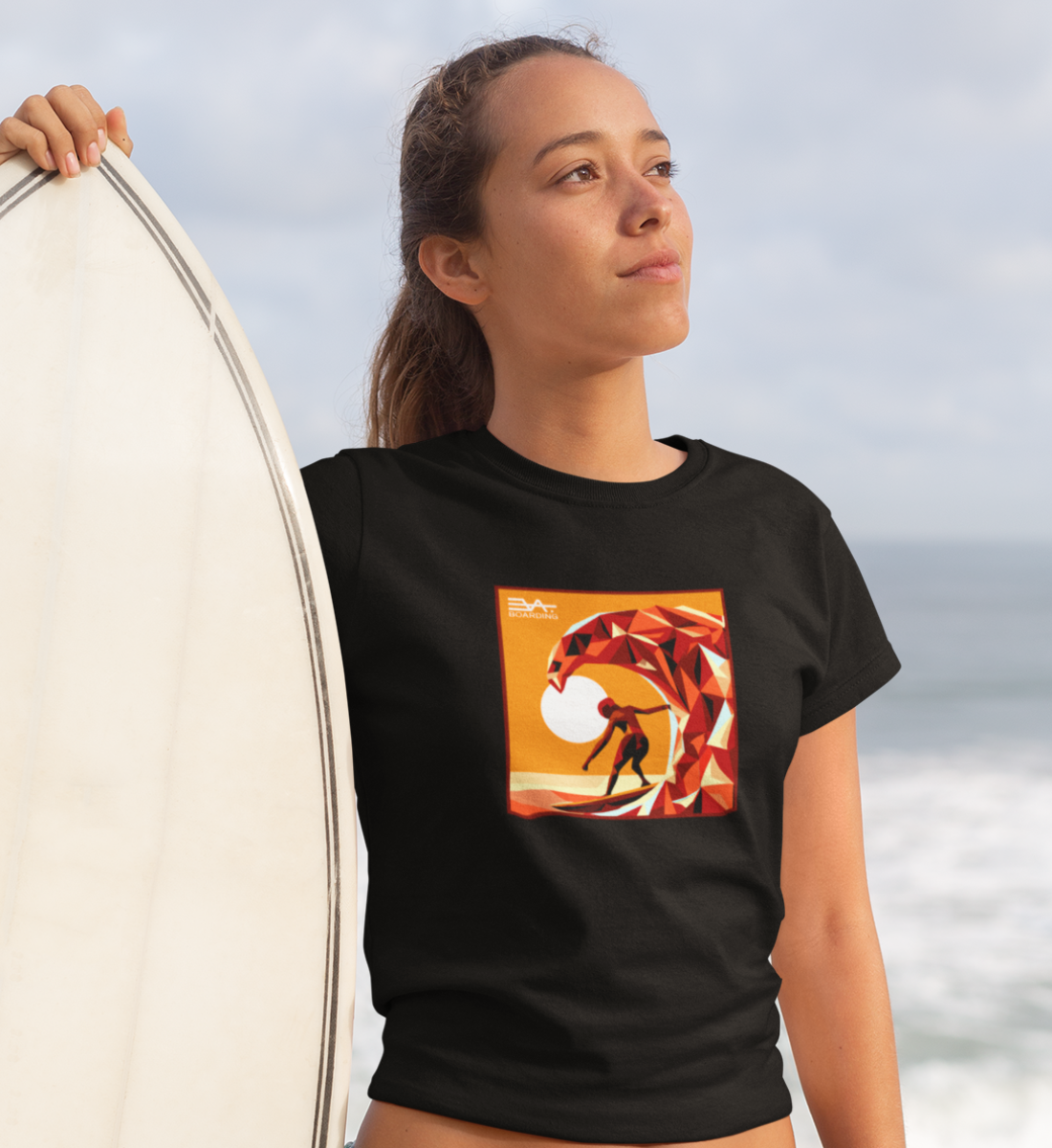 Sunset wave Eco T-shirt