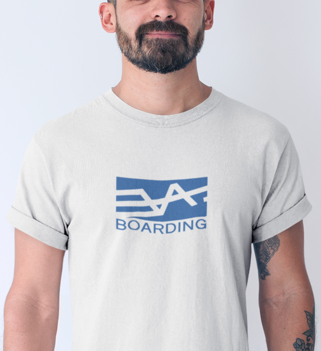 Logo blau Eco T-Shirt