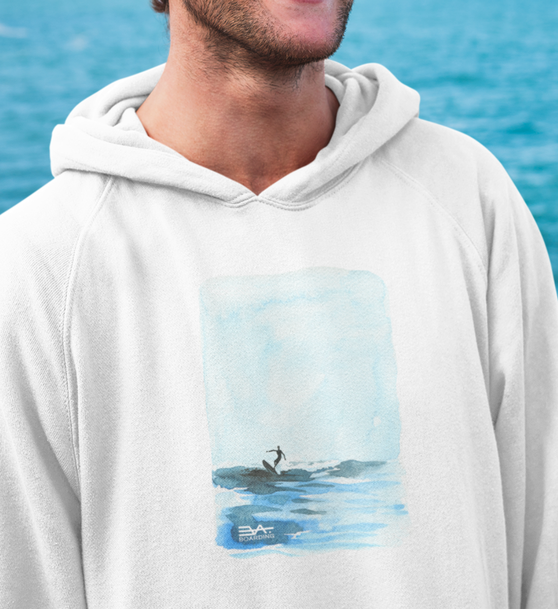 Wasserfarben Eco Hoodie