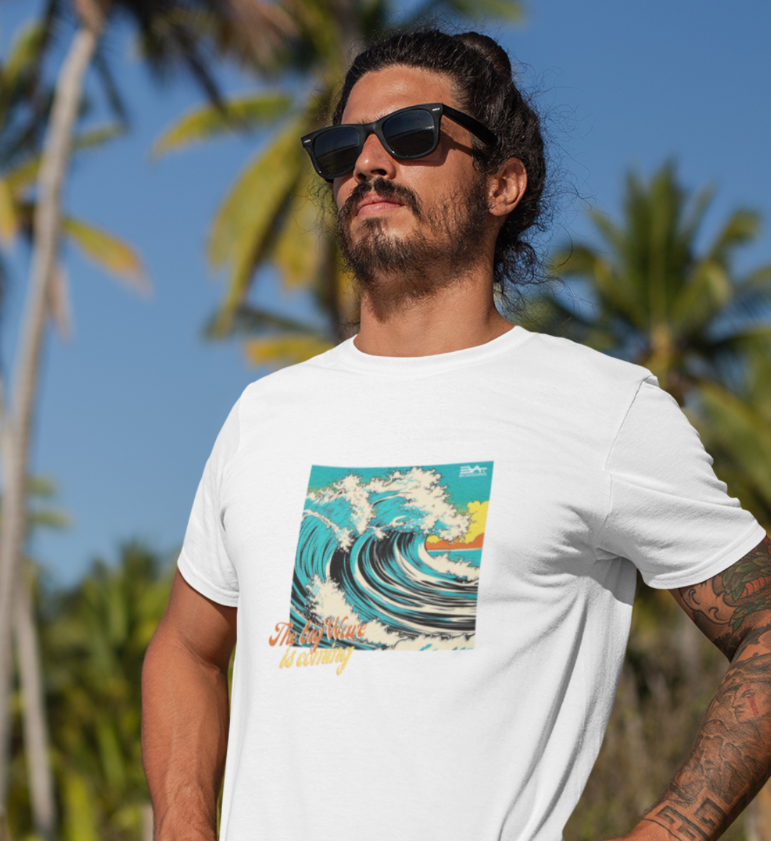 The big wave Eco T-shirt