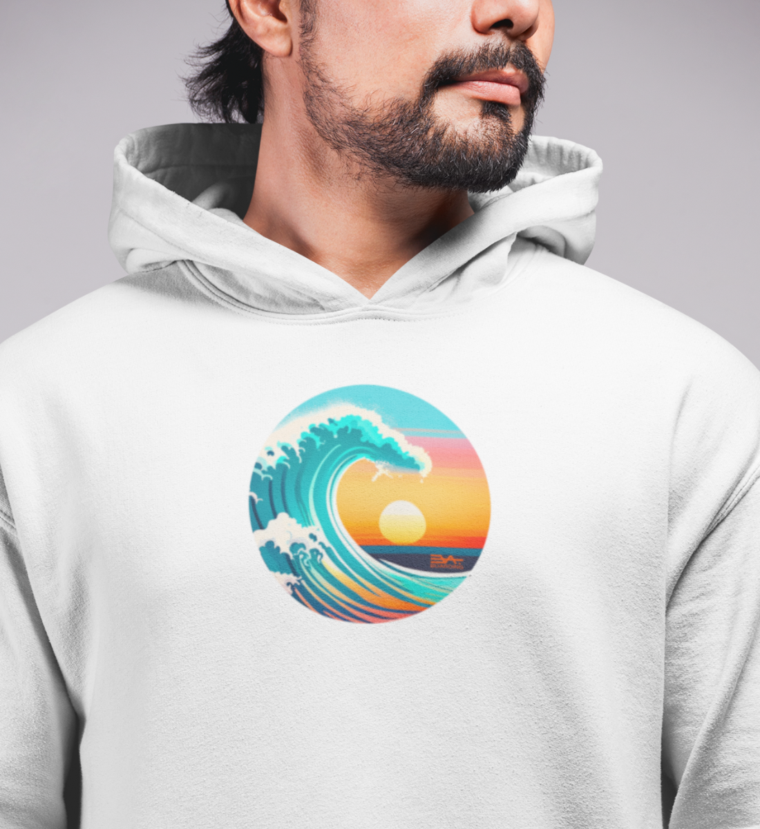 Grüne Welle Eco Hoodie