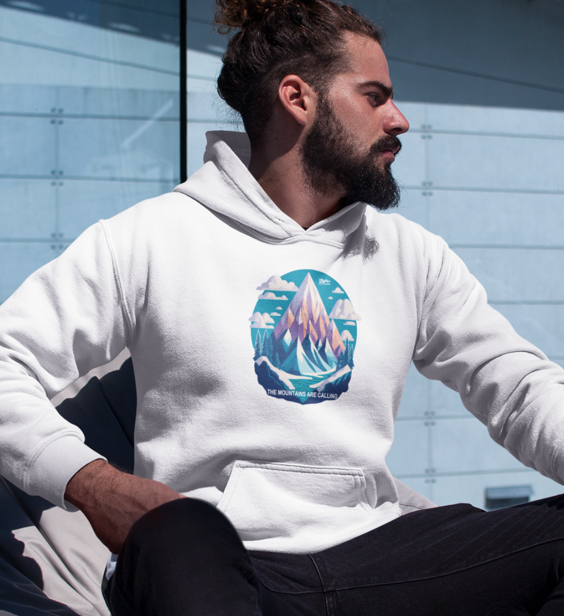 Mountains are calling Eco Hoodie