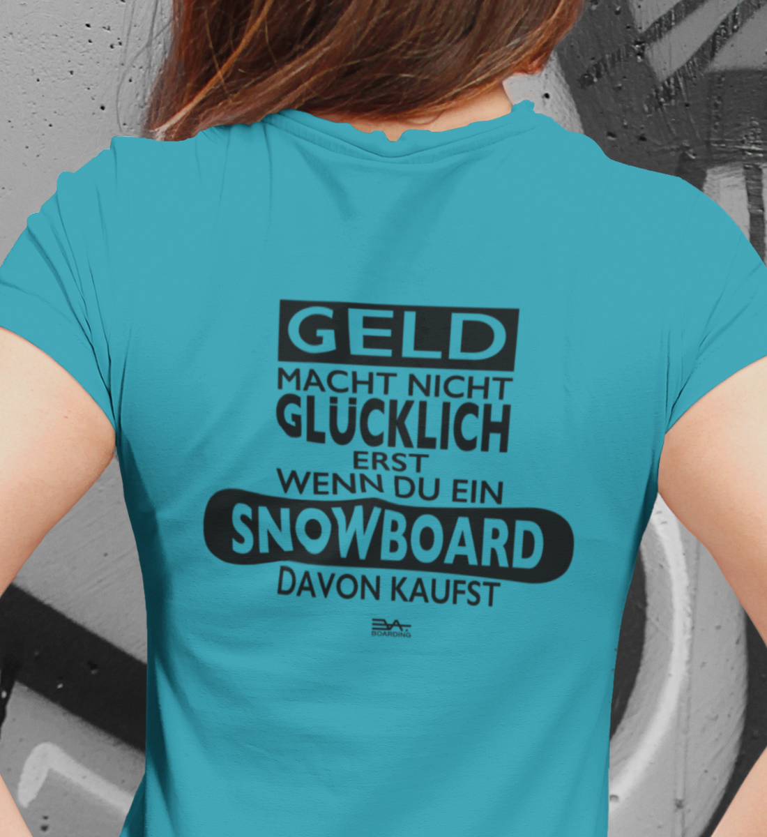 Glück gleich Snowboard Eco T-shirt