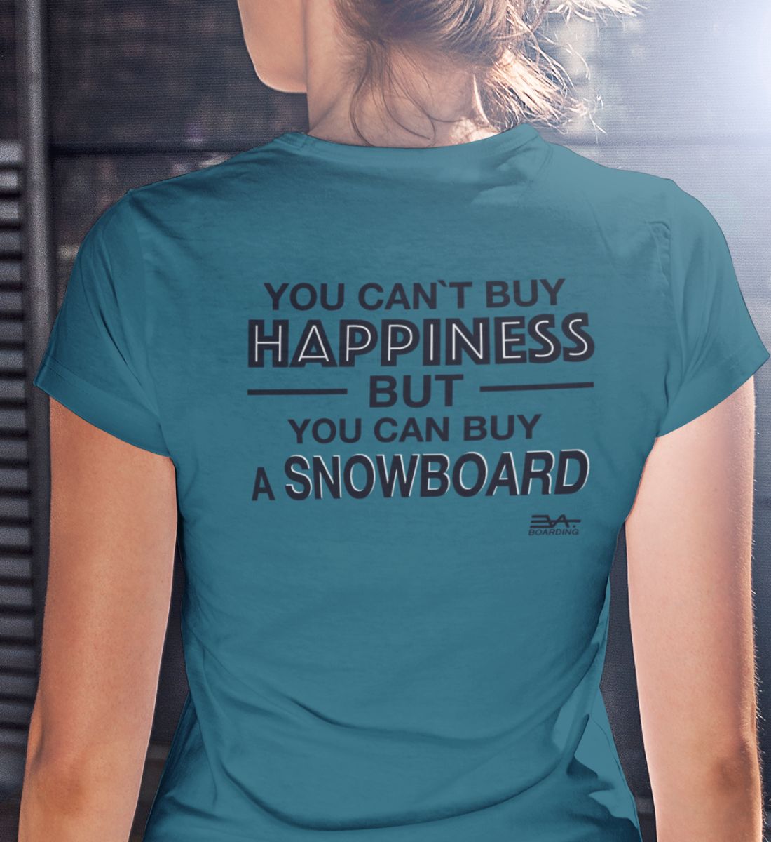 Happiness Snowboard Eco T-shirt