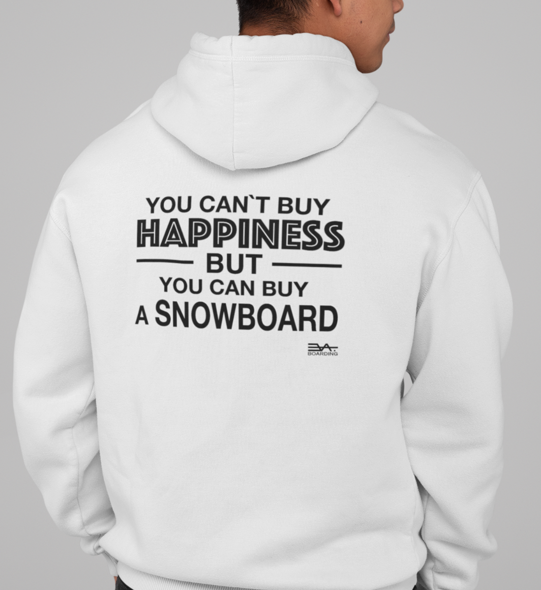 Happiness Snowboard Eco Hoodie