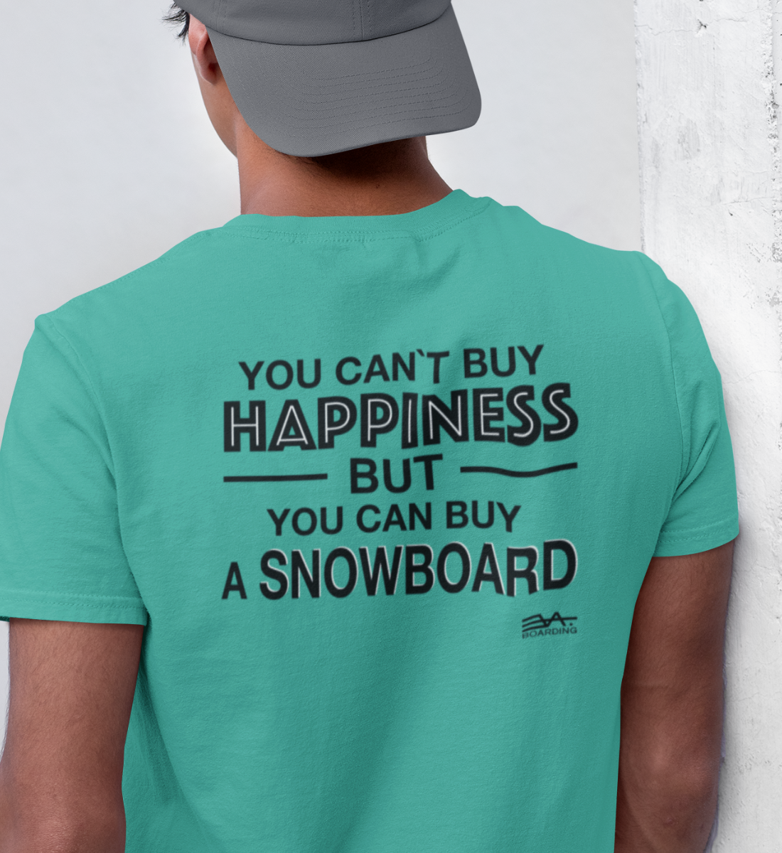 Happiness Snowboard Eco T-shirt