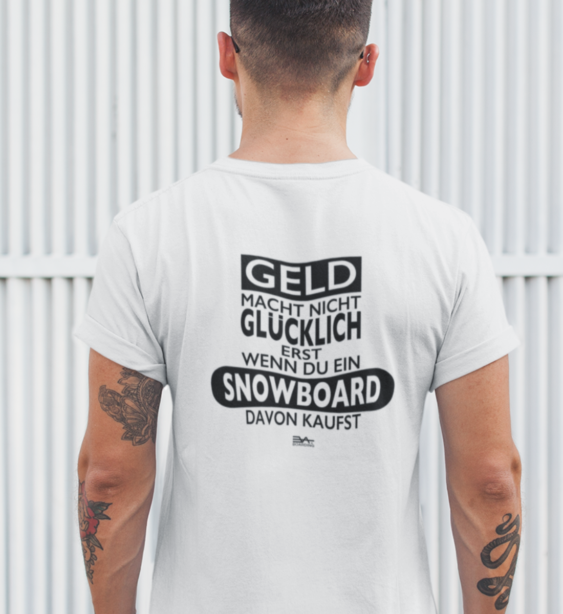 Glück gleich Snowboard Eco T-shirt