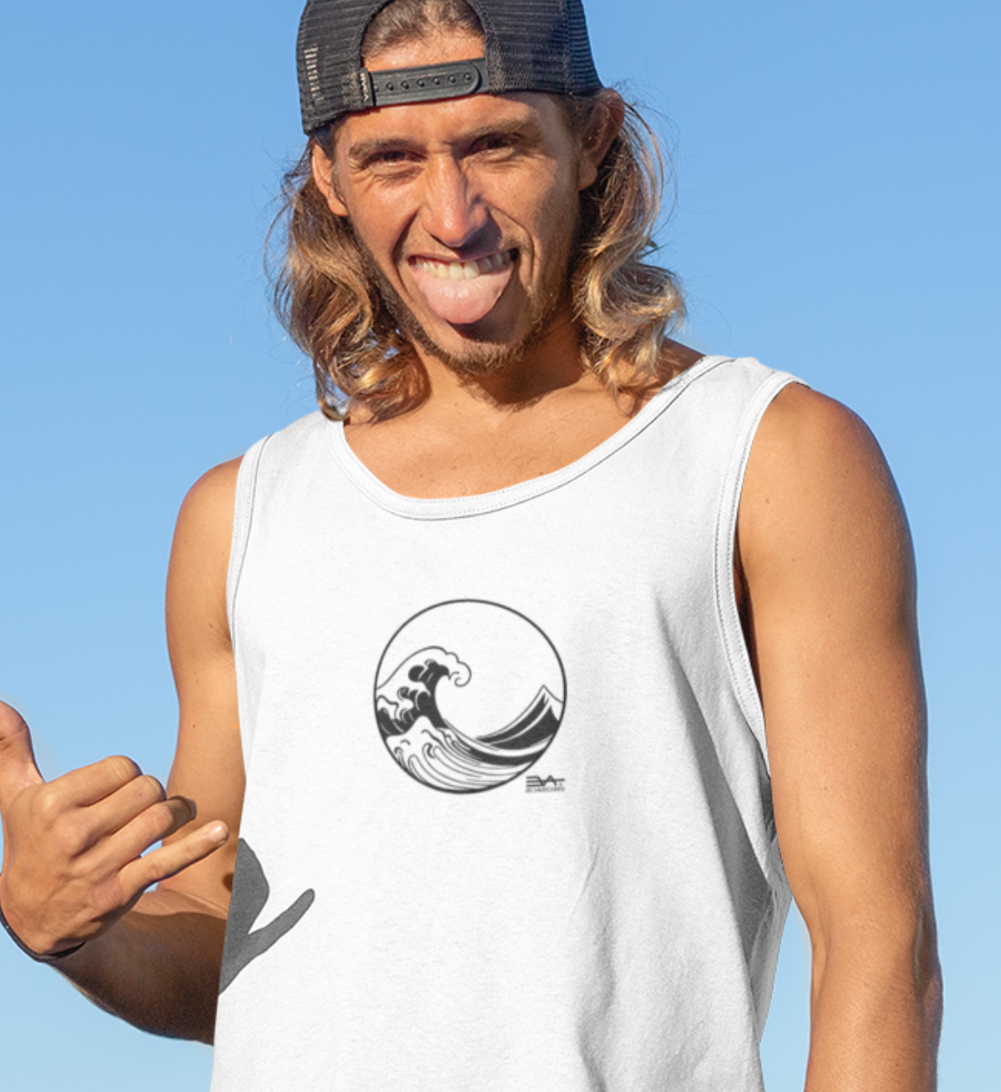 Black Wave Eco Tanktop