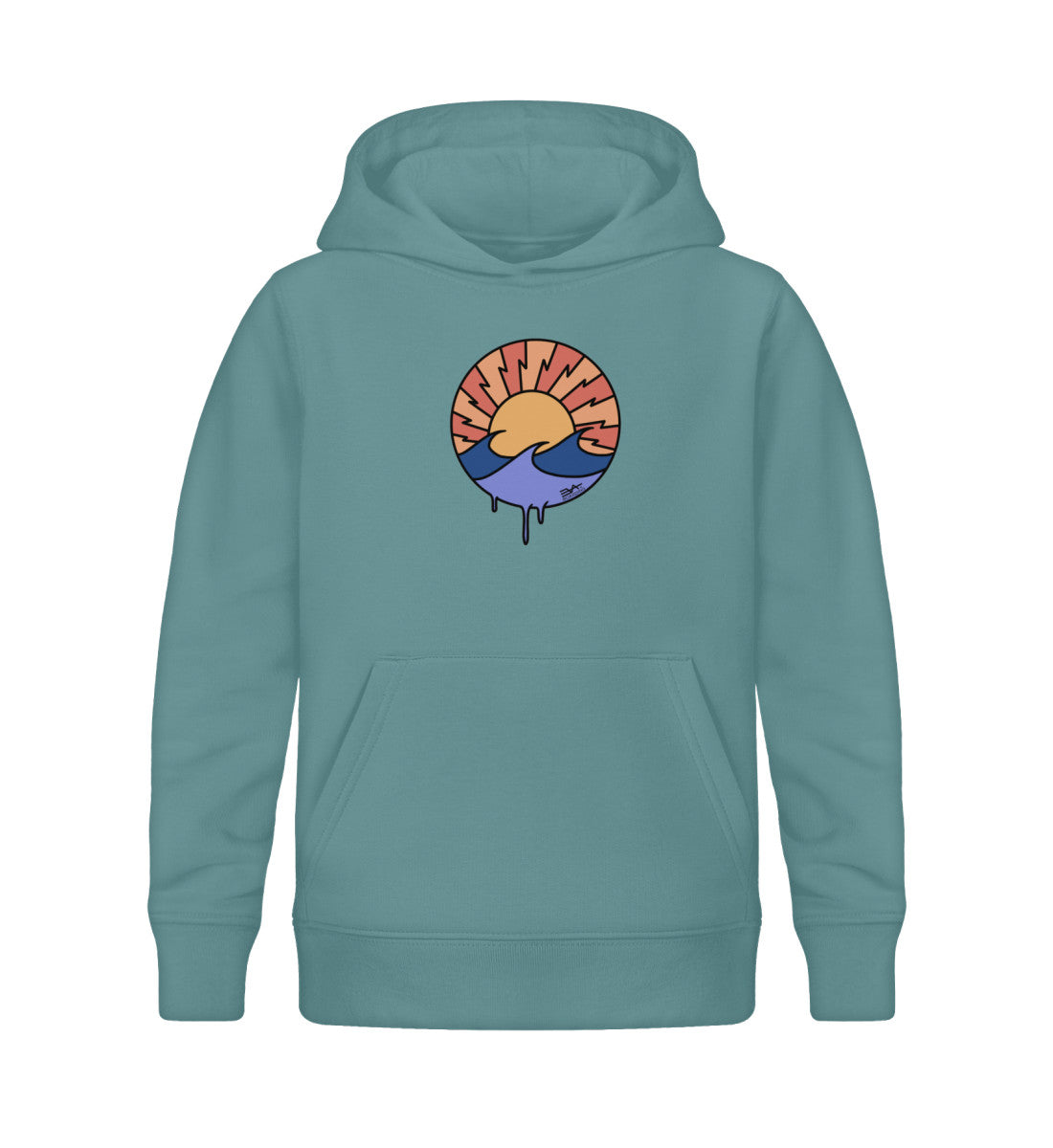 Teal Monstera-7098