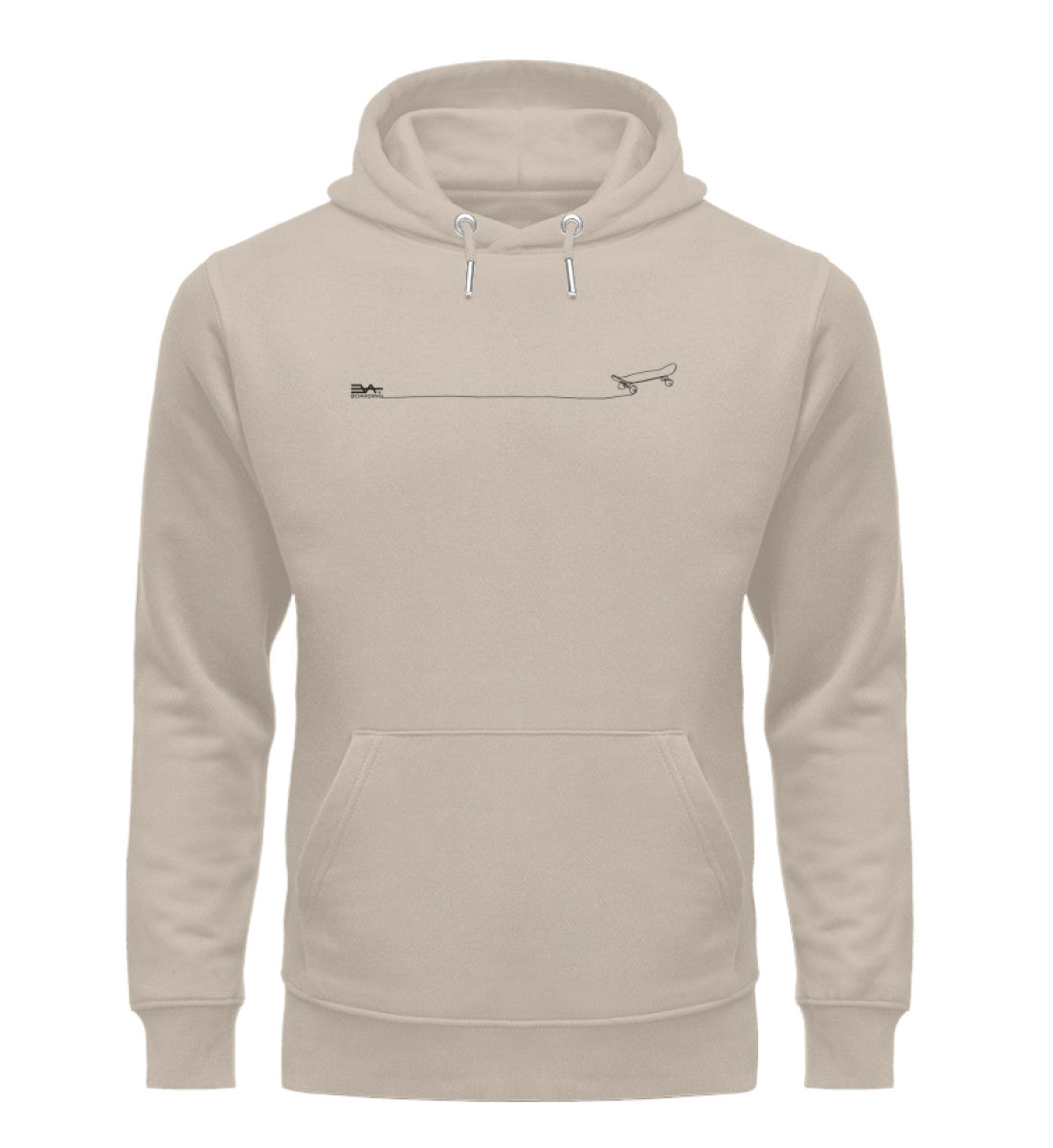 One line Board Eco Hoodie