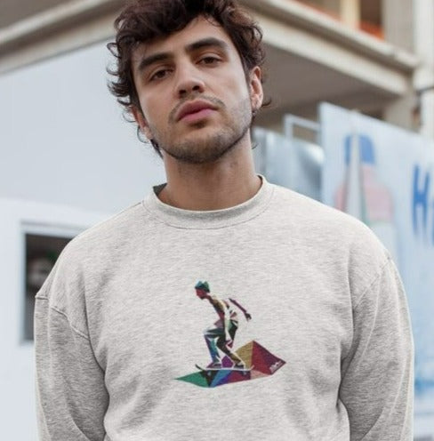 Polygon Skater Eco Sweatshirt