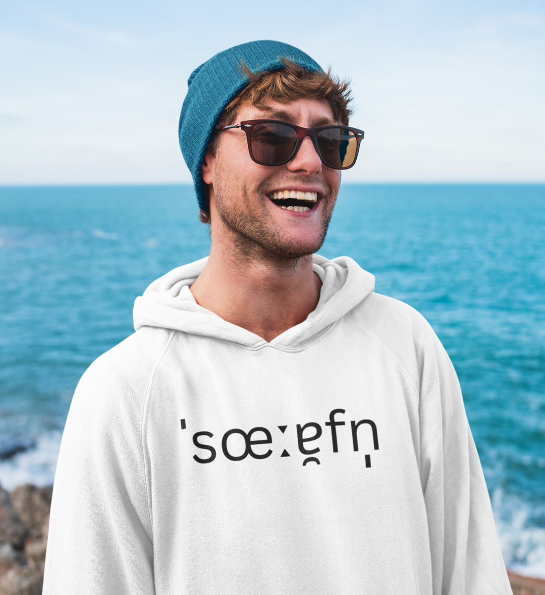 Lautschrift Eco Hoodie