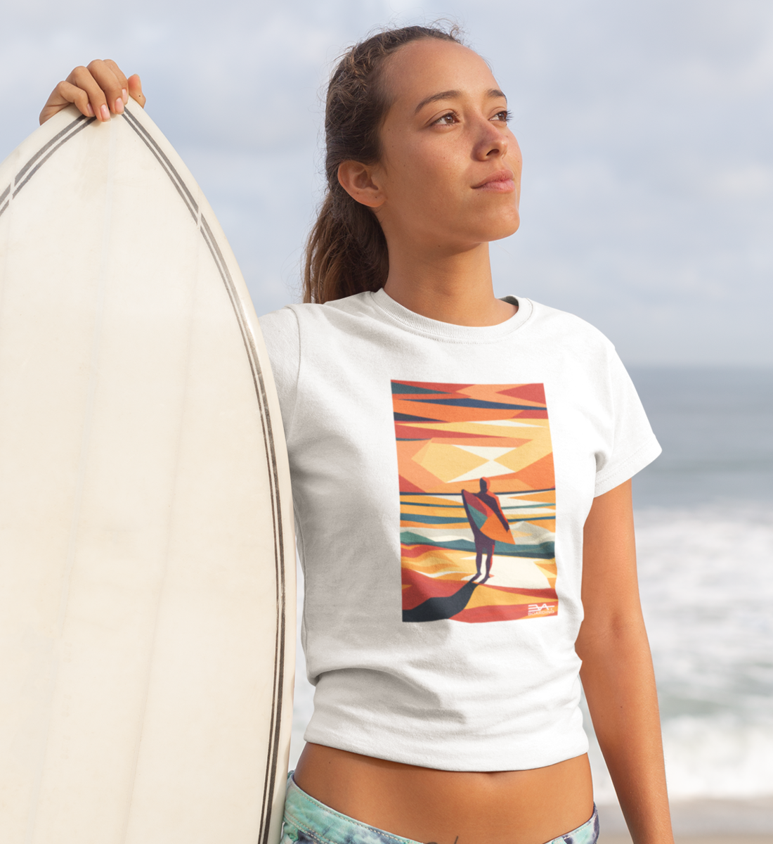 Sunset Surf Eco T-shirt