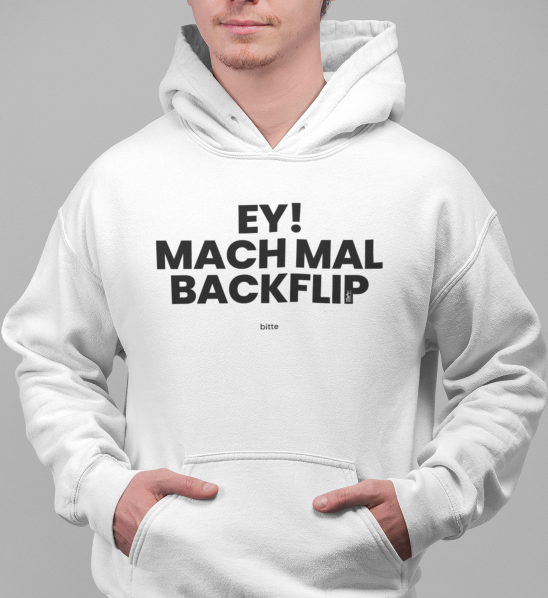 Ey mach mal Backflip Eco Hoodie