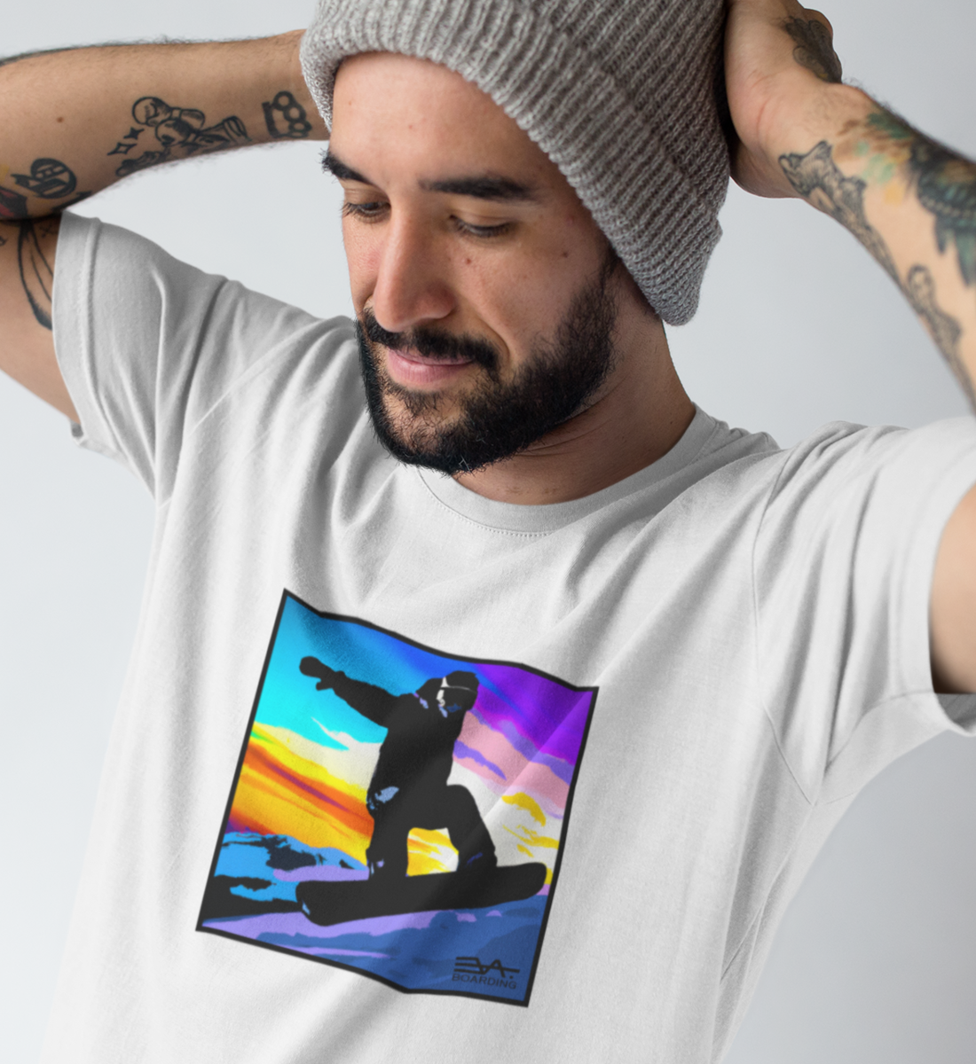 Snowboard art Eco T-shirt