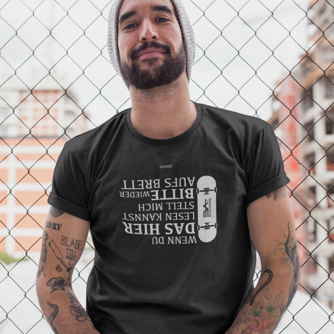 Aufstellen bitte Eco T-shirt