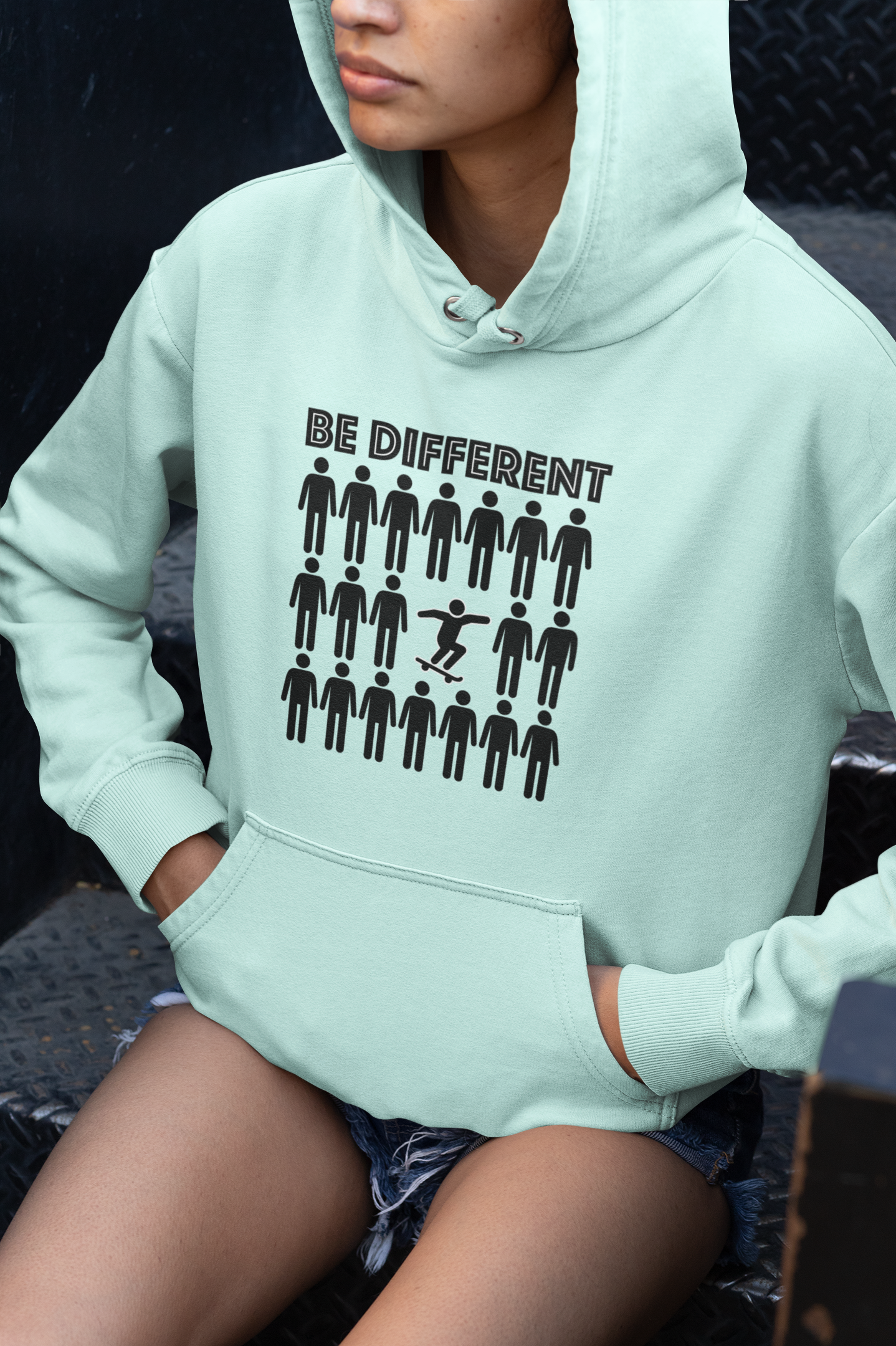 Be different Eco Hoodie