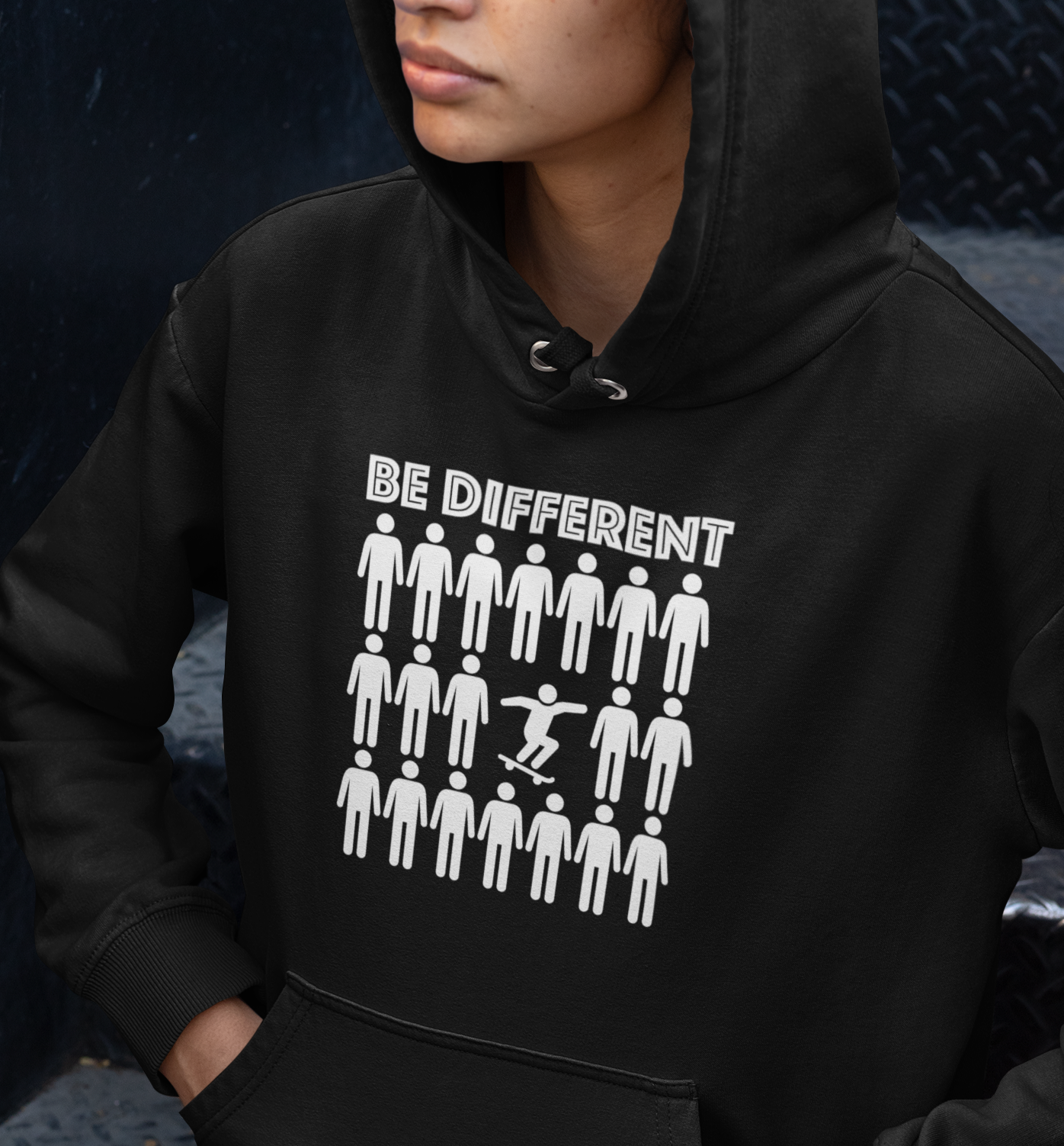 Be different Eco Hoodie