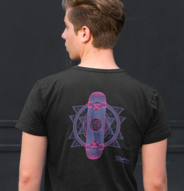 Pink Space back Eco T-shirt