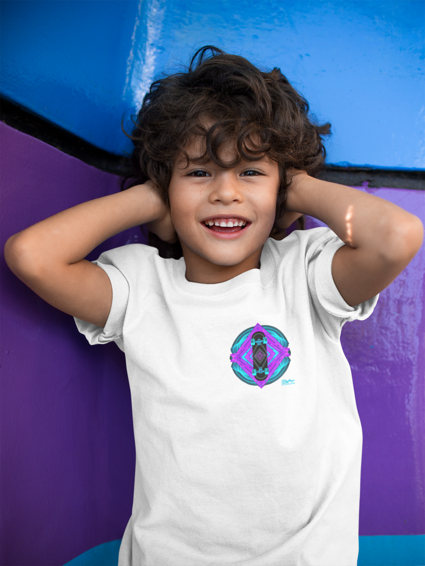 Space Skate Eco T-shirt_nicht