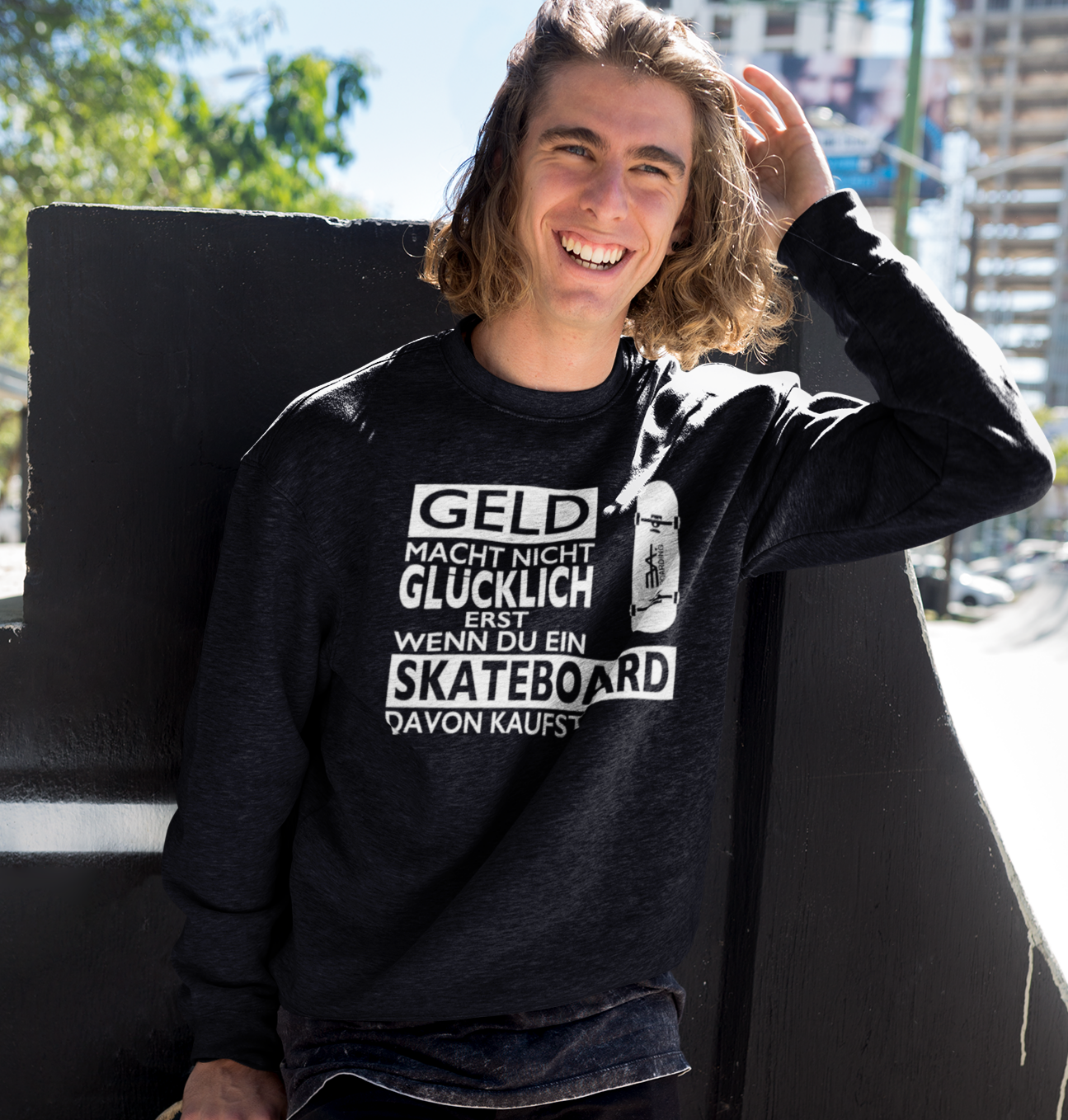 Glück hat Räder Eco Sweatshirt