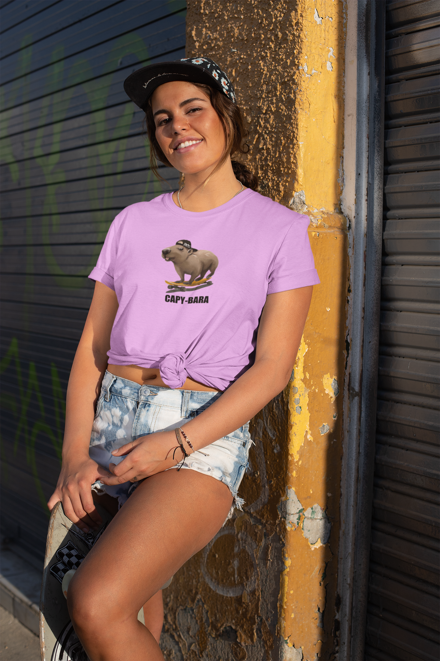 Capy-bara Eco T-shirt_nicht